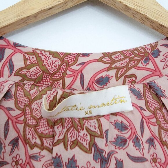 Natalie Martin Fiore Short Dress in Pink Dahlia XS - Picture 8 of 8